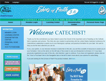Tablet Screenshot of echoesoffaith.com